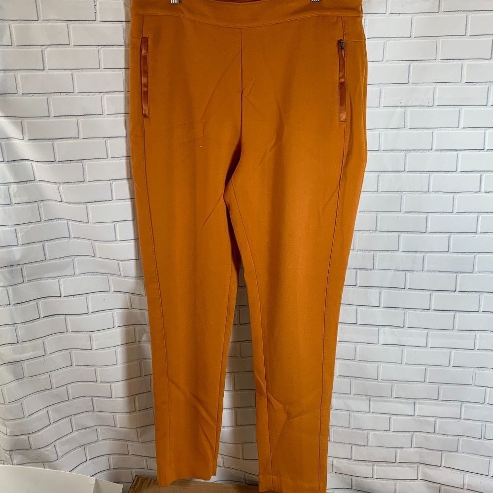 Anthro Cartonnier‎ Burnt Orange Size Pocket Trouser